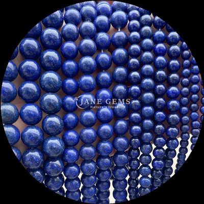 Perlas de piedras preciosas redondas naturales Kiwi Jasper Lapislázuli y más La adición perfecta a su colección de joyas