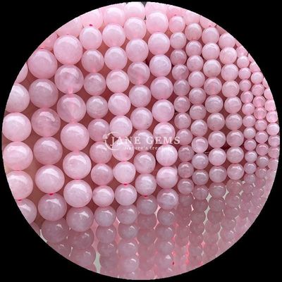 Perlas de piedras preciosas naturales Rosa cuarzo opalita Varios tipos de cristal piedra curativa hebras de perlas sueltas la adición perfecta a su colección de pulseras