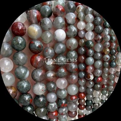 Piedras preciosas cortadas gemas redondas cuentas de diamante cebra jaspe mahagonía obsidiana varios tipos cristal piedra curativa hebras de cuentas sueltas para accesorios hechos a mano