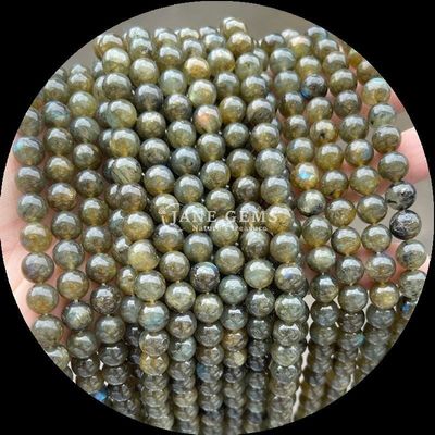 Piedras preciosas cortadas gemas redondas cuentas de diamante cebra jaspe mahagonía obsidiana varios tipos cristal piedra curativa hebras de cuentas sueltas para accesorios hechos a mano