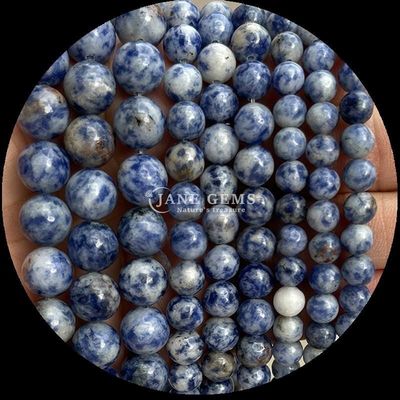 Piedra preciosa de forma redonda Howlita Rohdonita Piedra cristalina Varios tipos de piedras curativas para joyería DIY