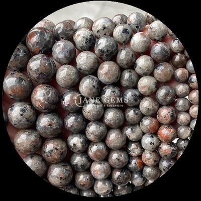 8 mm de piedra preciosa pulida cuentas de hematita yooperlita y más diversos tipos de cristal piedra curativa hilos de cuentas sueltas para accesorios de moda