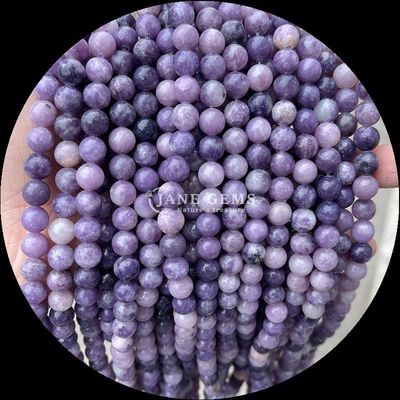8 mm de piedra preciosa pulida cuentas de hematita yooperlita y más diversos tipos de cristal piedra curativa hilos de cuentas sueltas para accesorios de moda