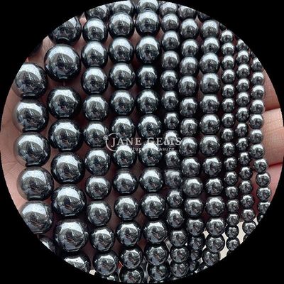 8 mm de piedra preciosa pulida cuentas de hematita yooperlita y más diversos tipos de cristal piedra curativa hilos de cuentas sueltas para accesorios de moda