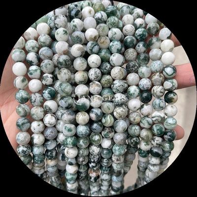 8 mm de piedra preciosa pulida cuentas de hematita yooperlita y más diversos tipos de cristal piedra curativa hilos de cuentas sueltas para accesorios de moda