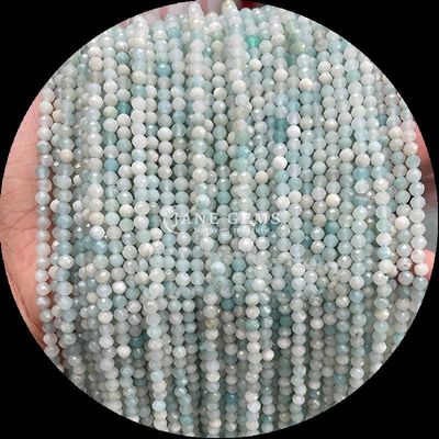 Forma redonda con cuentas de piedras preciosas multicolores Cristal natural de curación Rosa cuarzo, lapislázuli con facetas de cuentas sueltas para joyería DIY