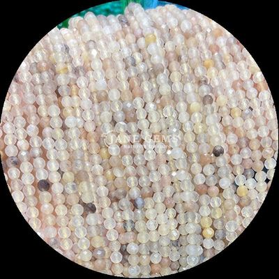 Piedra preciosa natural de La elección perfecta para sus necesidades B2B Varias piedras de cristal Ametista verde aventurino mini facetas sueltas redondas hebras de cuentas