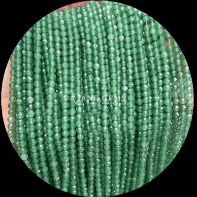Piedra preciosa natural de La elección perfecta para sus necesidades B2B Varias piedras de cristal Ametista verde aventurino mini facetas sueltas redondas hebras de cuentas