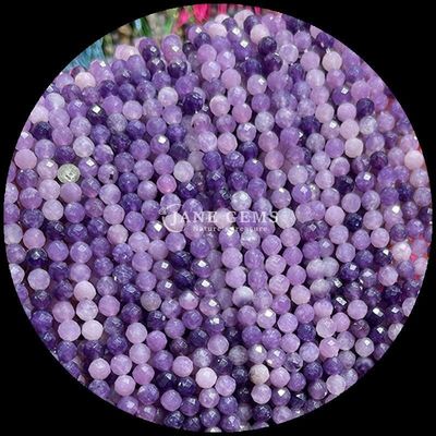 Actualice su joyería DIY con gemas de forma redonda y piedra preciosa natural varias piedras curativas de cristal natural dalmataña jaspe turmalina suelta mini facetas de cuerdas