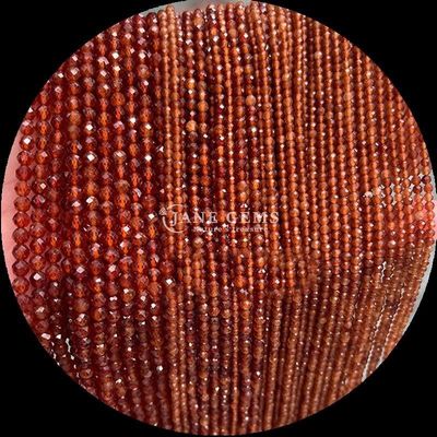 Perlas de gemas redondas La mejor opción para la fabricación de joyas y accesorios personalizados Varios tipos de rubí Zoisite Fresa Cuarzo Mini Facetado Películas sueltas de perlas cristalinas piedras curativas