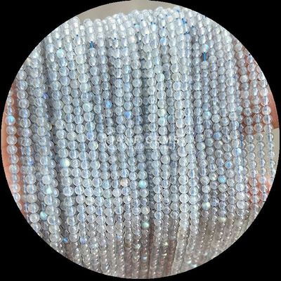 Cuentas de gemas de 4 mm multicolor Varias piedras de cristal natural Mini cuentas redondas de turmalina sueltas para requisitos del cliente